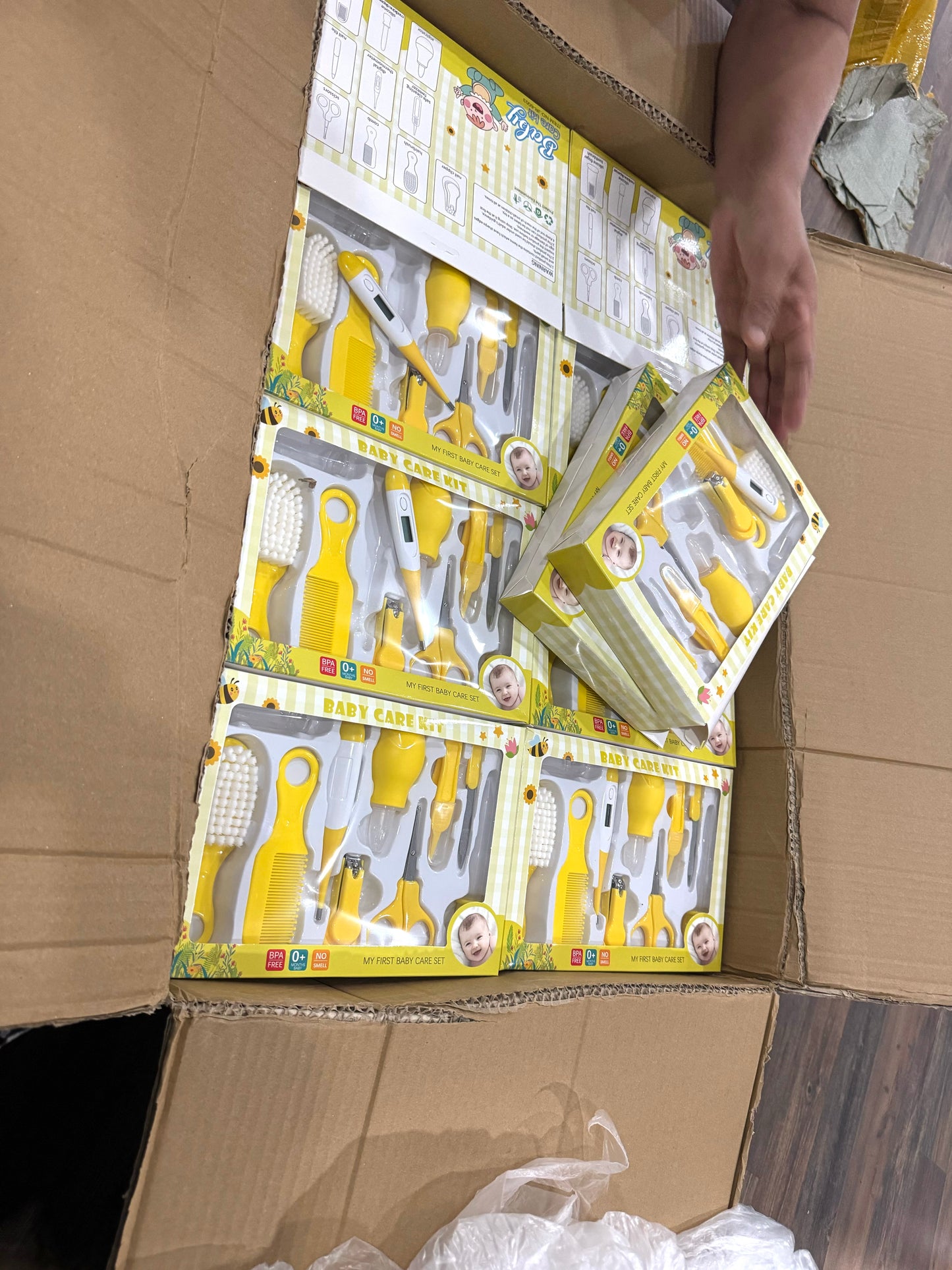 10pcs newborn baby daily care kit