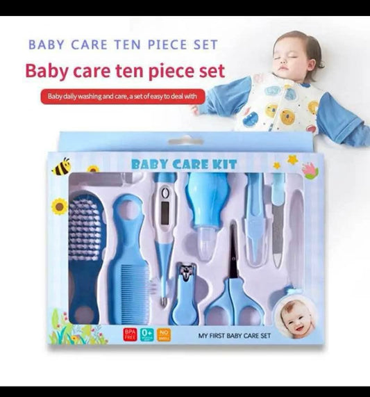 10pcs newborn baby daily care kit