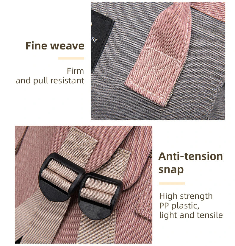 Portable Folding Mommy Bag Lightweight Large-capacity Baby Backpack Female Mommy Outing Bag Foldable Crib Bed Bags Mummy Bag